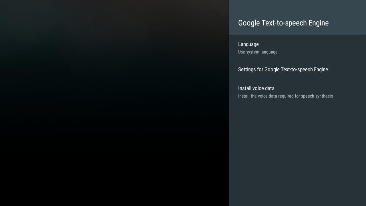 Speech Services by Google
