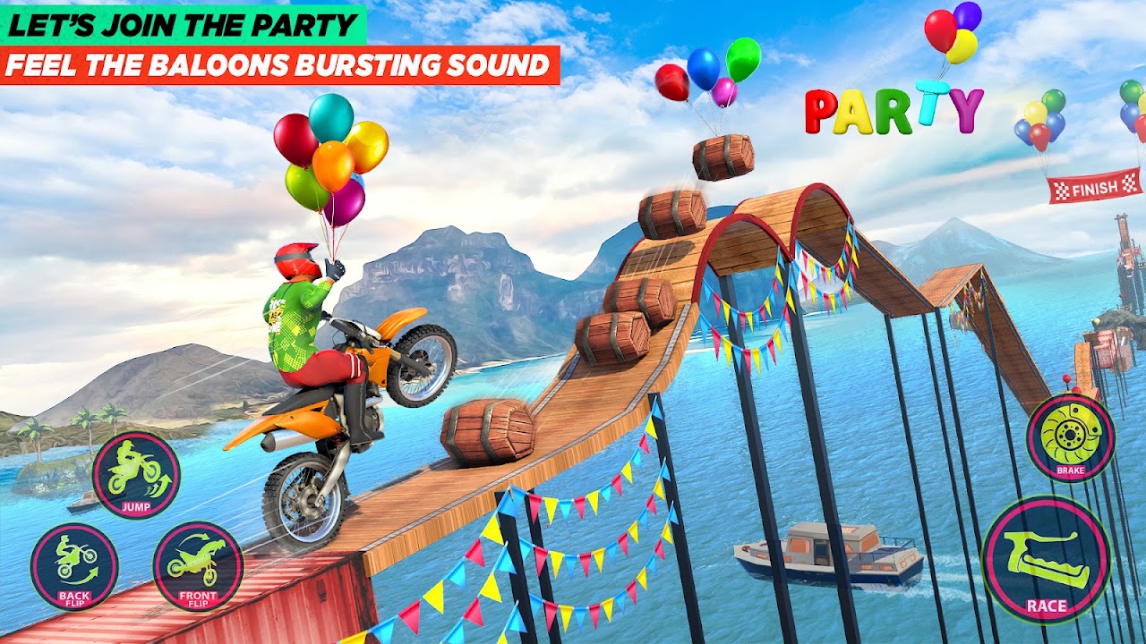 Bike Stunt 3D: Motorbike Game