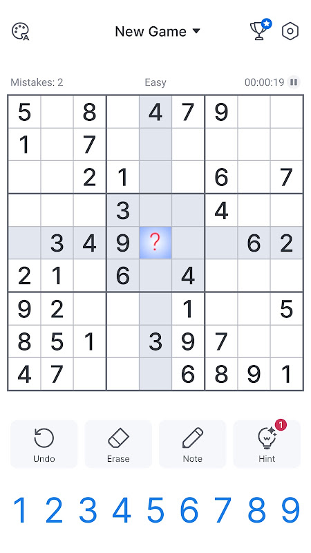 Sudoku - Classic Sudoku Puzzle