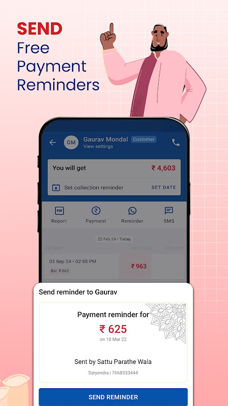 Khatabook Credit Account Book