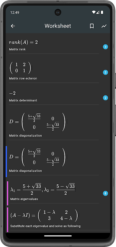 MalMath: Step by step solver