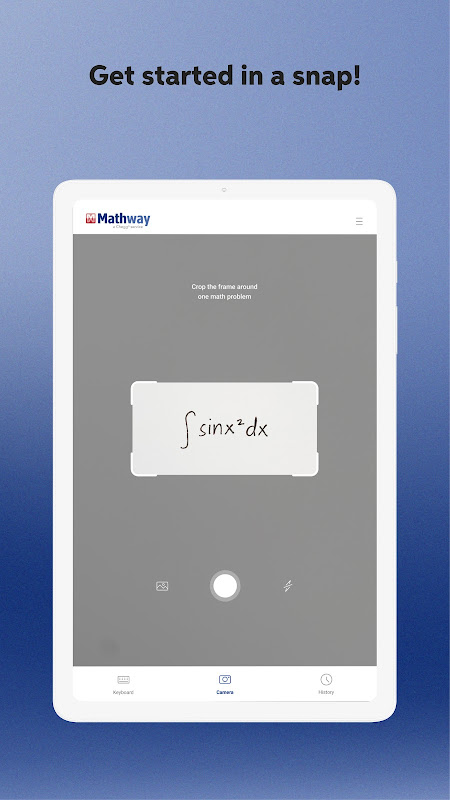 Mathway: Scan & Solve Problems